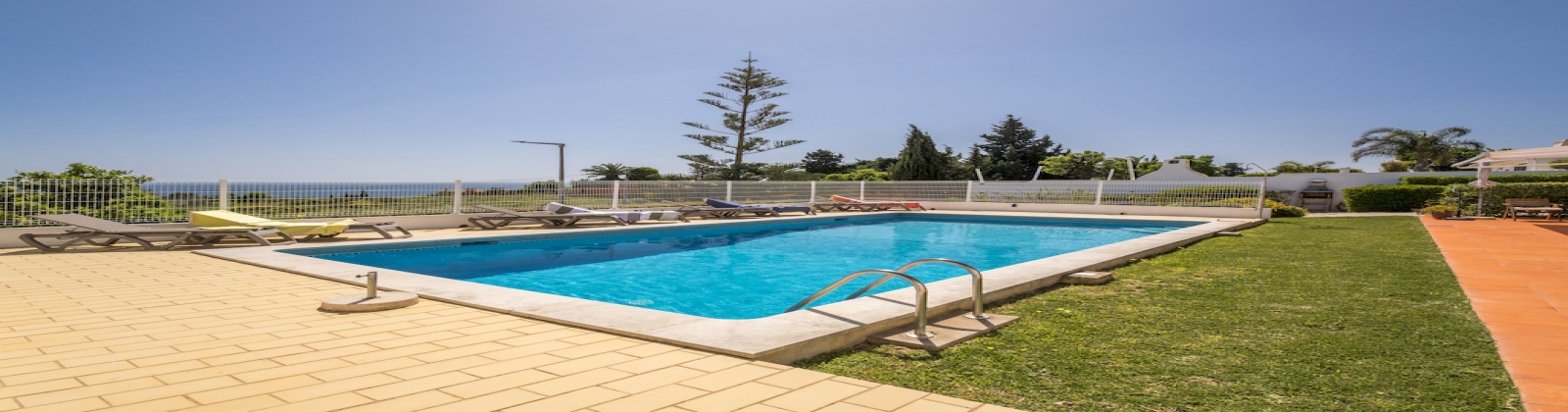 With Sun Loungers 