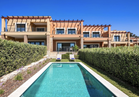 Overlooking your private pool and gardens