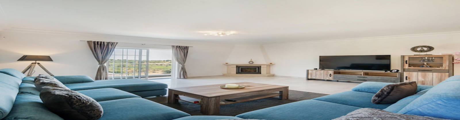 Comfortable and offering views of the countryside