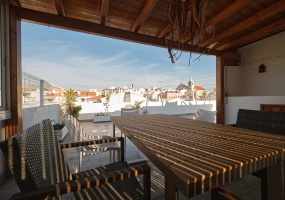 Relax and unwind amongst the beautiful rooftops of the Lagos historical old town